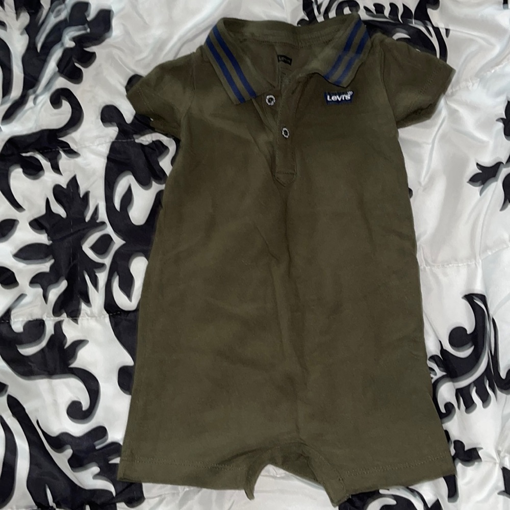 Levi boy toddler romper